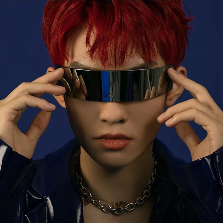 E Alien Futuristic Hi-Tech Fashion Sun Glasses