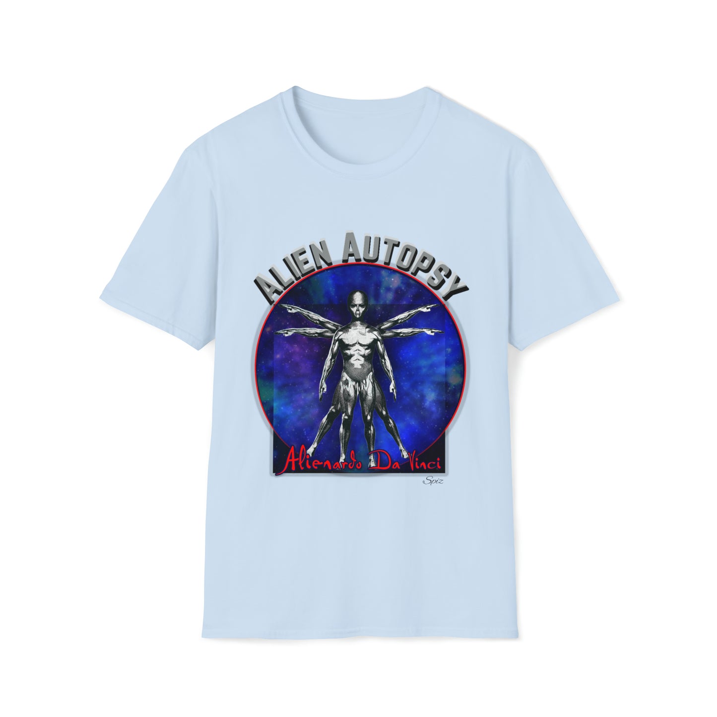 T "Alienardo da Vinci" #3 Unisex Softstyle T-Shirt