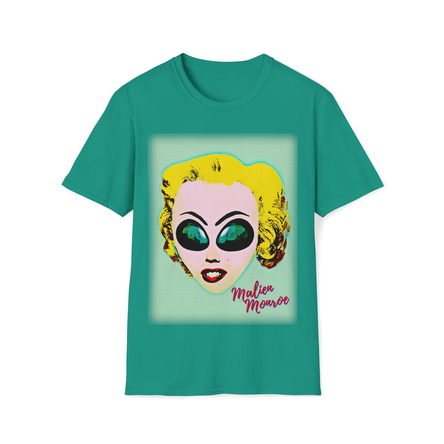 T 'Malien Monroe' POP ART #2 Unisex Softstyle T-Shirt