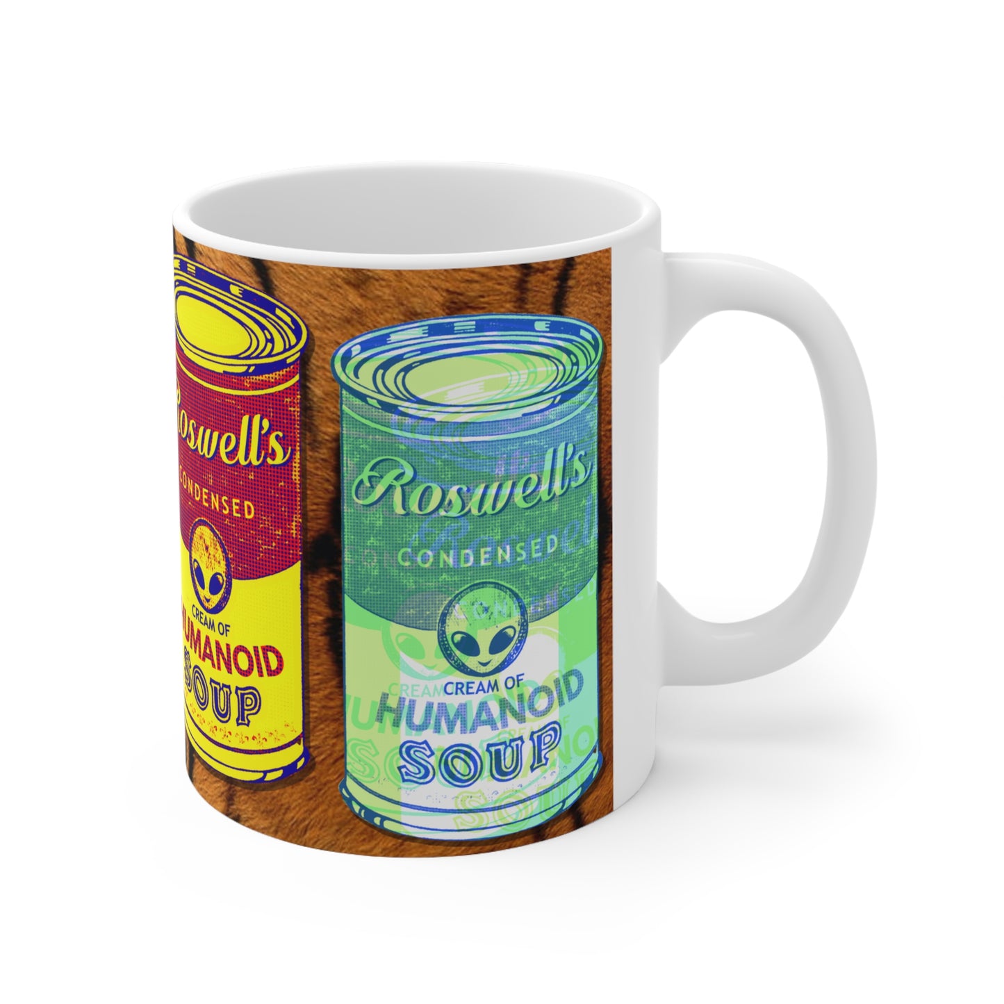 MUG: Roswell's Humanoid Soup #1 Ceramic Mug 11oz