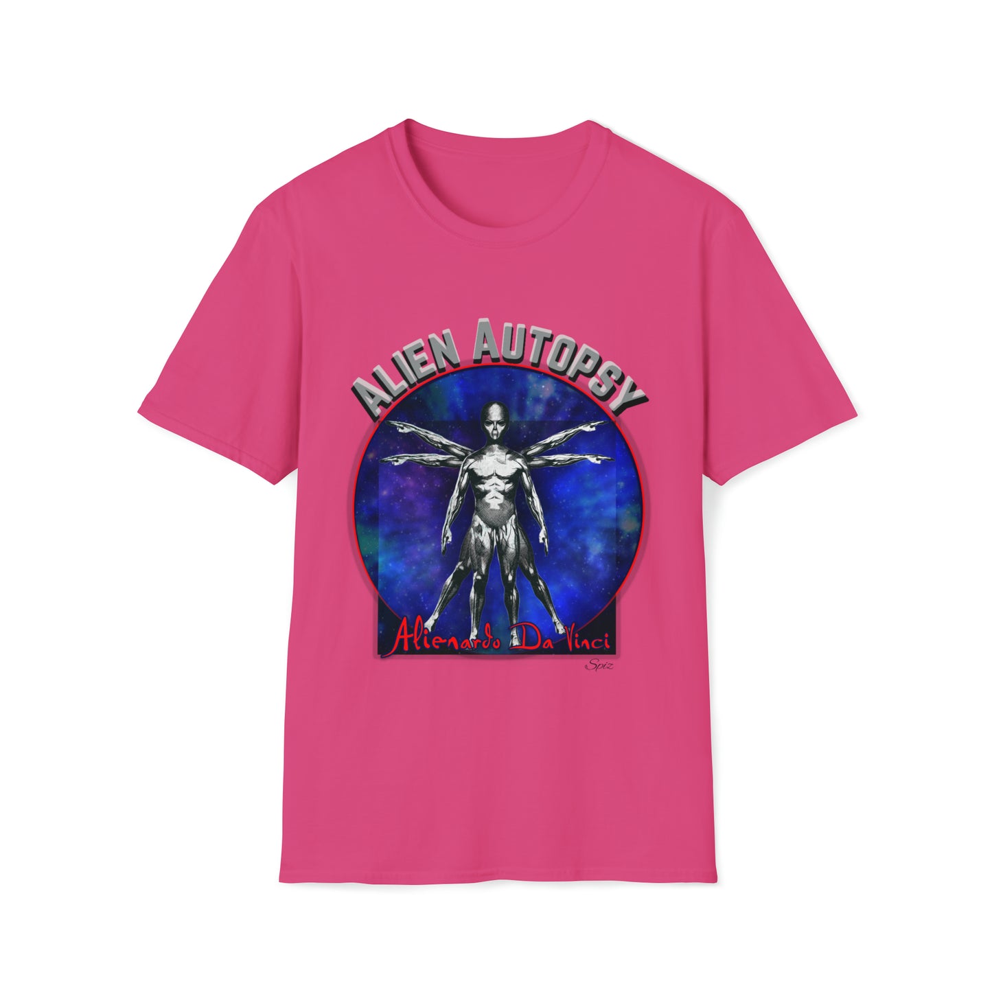 T "Alienardo da Vinci" #3 Unisex Softstyle T-Shirt