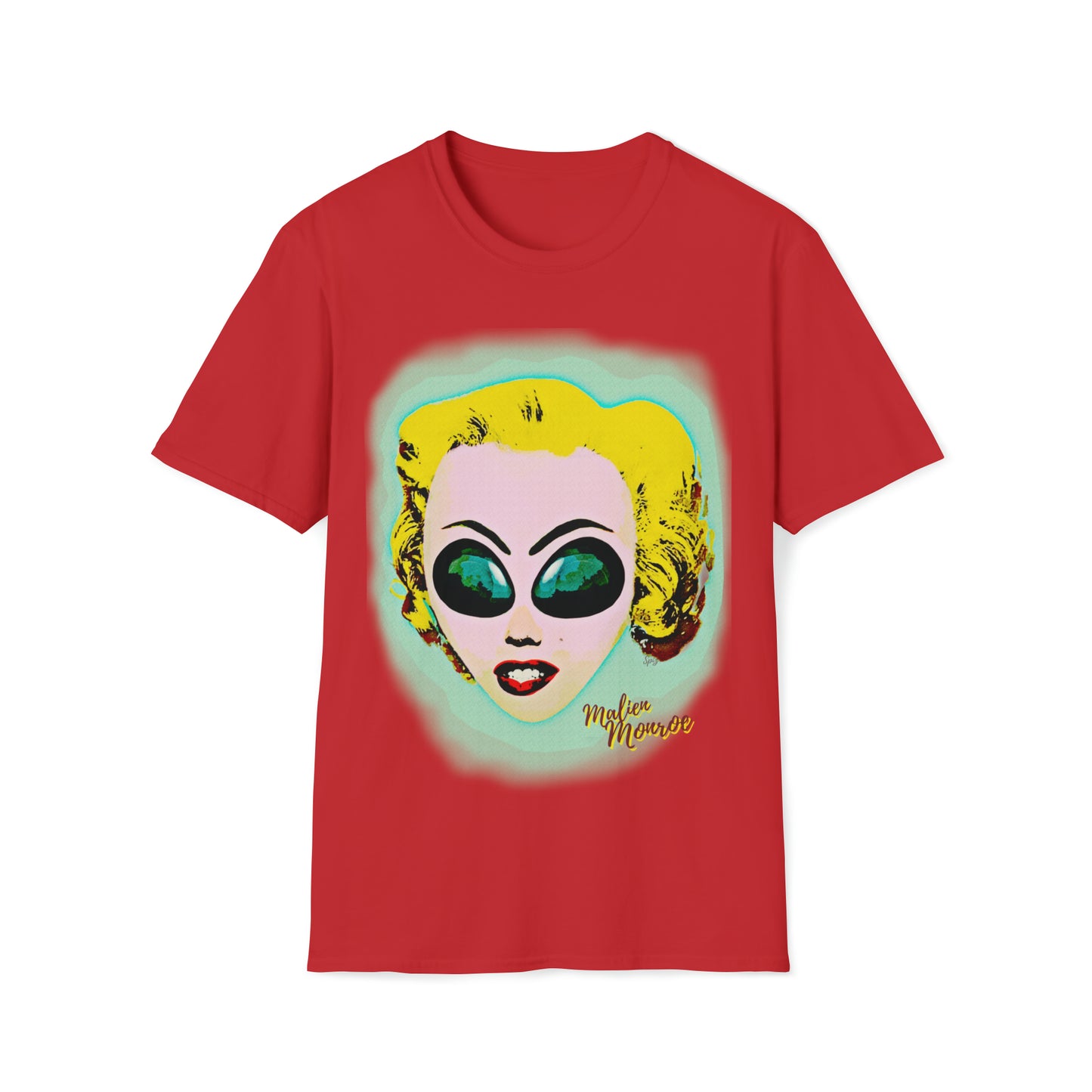 T 'Malien Monroe' POP ART Unisex Softstyle T-Shirt