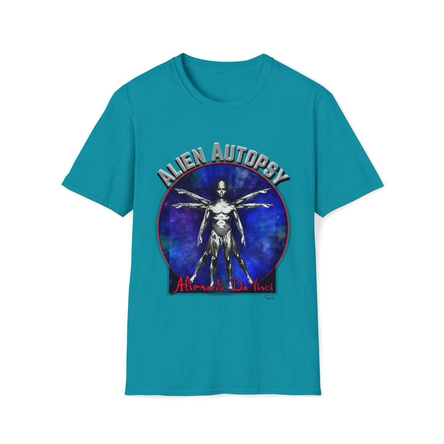 T "Alienardo da Vinci" #3 Unisex Softstyle T-Shirt