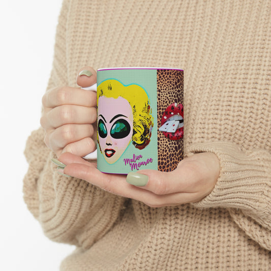 MUG: Malien Monroe Pop-Art #2 Ceramic Mug 11oz