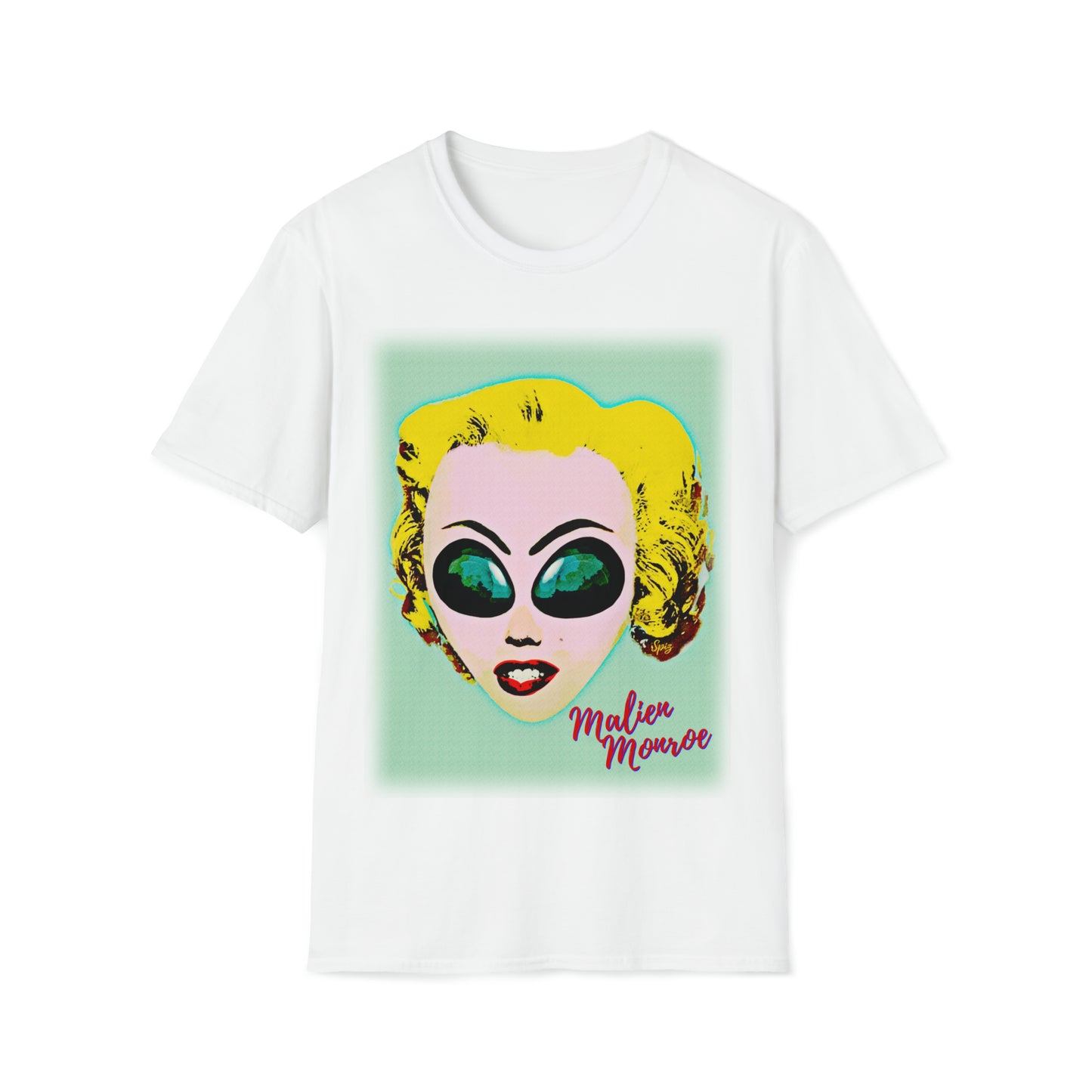 T 'Malien Monroe' POP ART #2 Unisex Softstyle T-Shirt