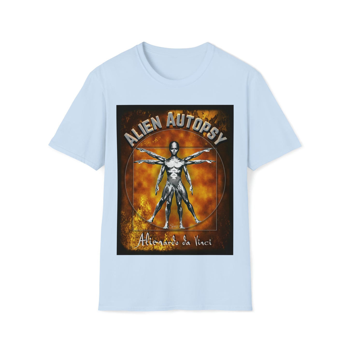 T "Alienardo da Vinci" #1 Unisex Softstyle T-Shirt