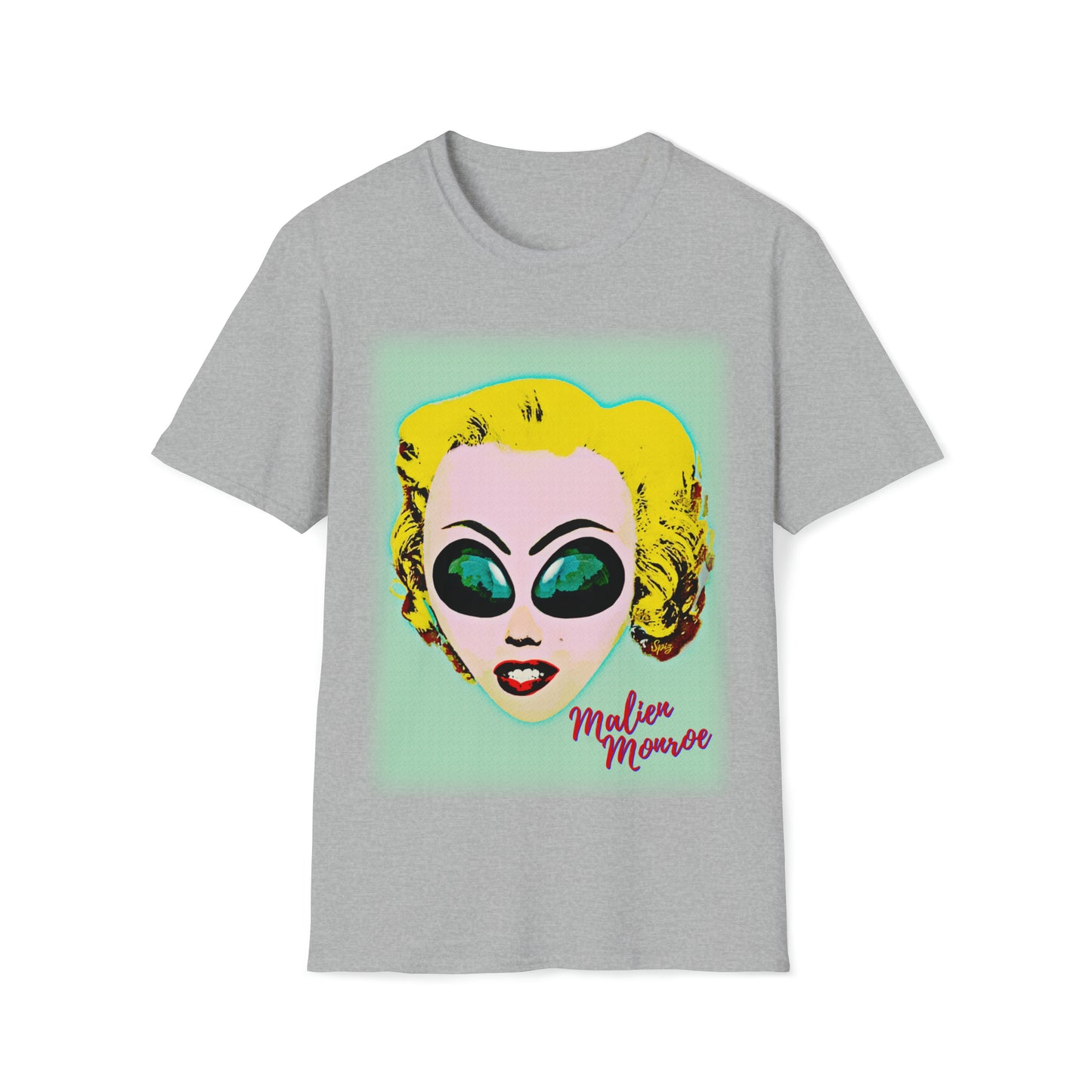 T 'Malien Monroe' POP ART #2 Unisex Softstyle T-Shirt