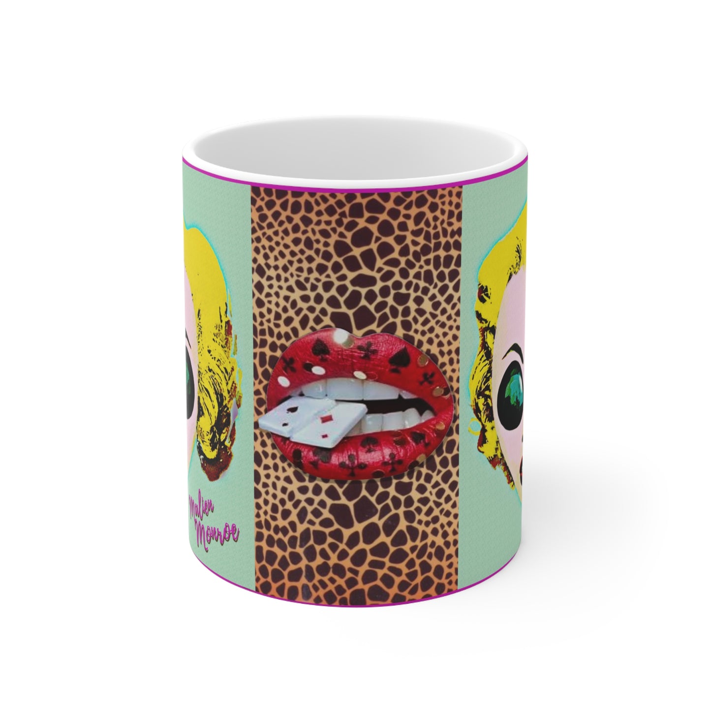 MUG: Malien Monroe Pop-Art #2 Ceramic Mug 11oz