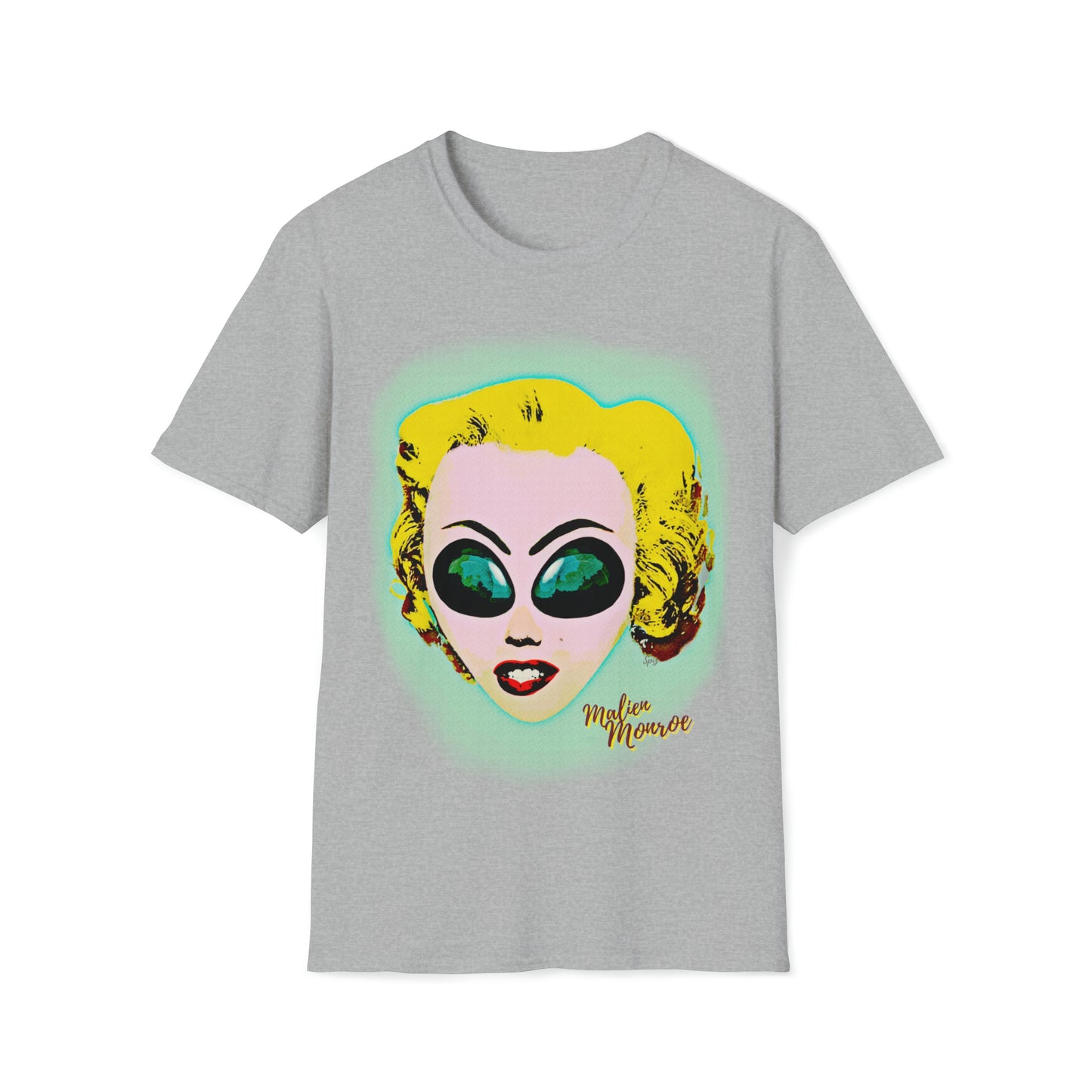 T 'Malien Monroe' POP ART Unisex Softstyle T-Shirt