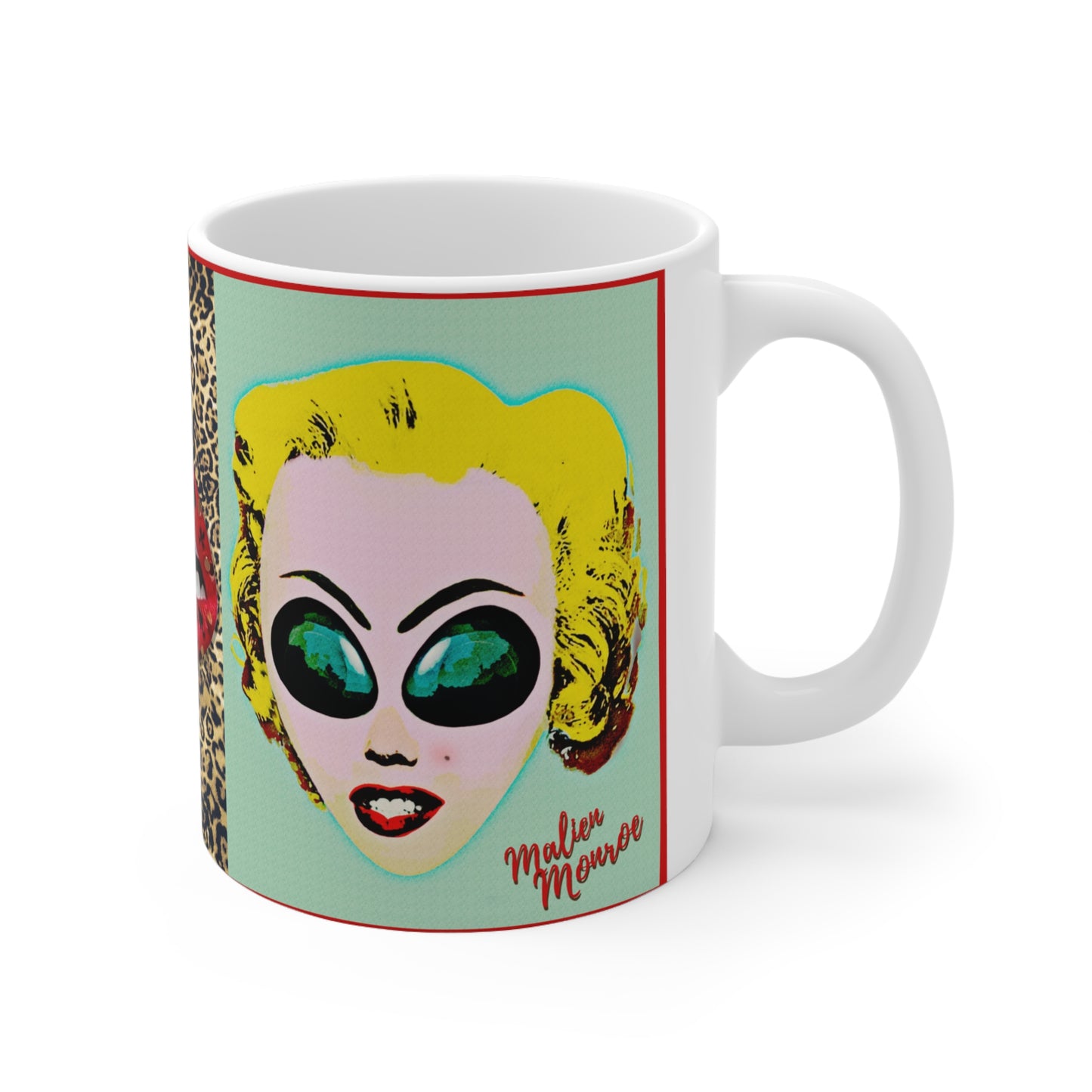 MUG: Malien Monroe Pop-Art #6 Ceramic Mug 11oz