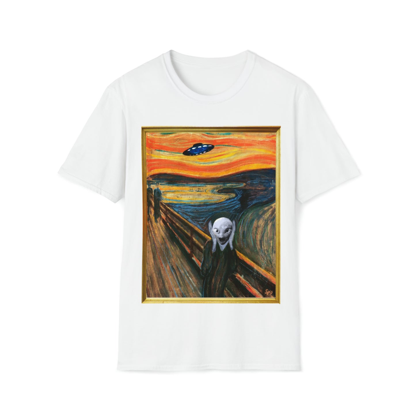 T "I Scream You Scream" Classic Art Masters Unisex Softstyle T-Shirt