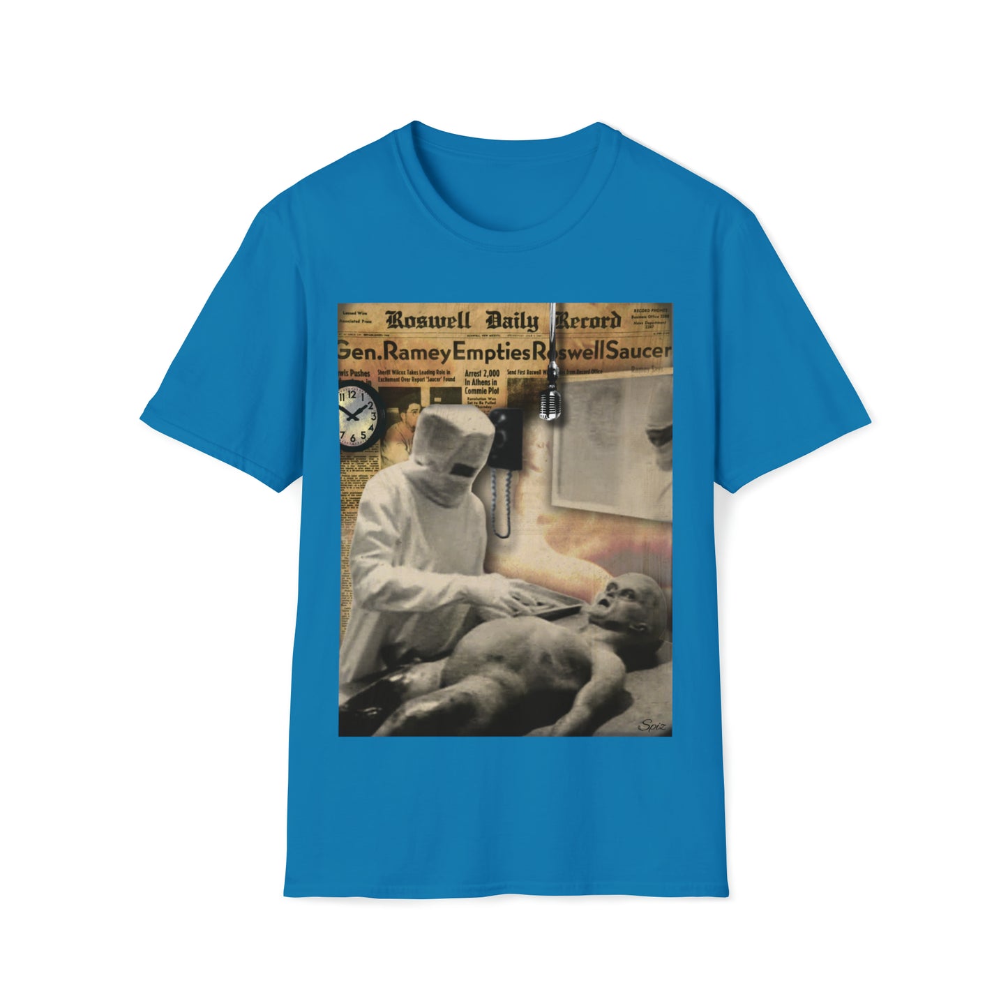 T "Alien Inspection"  Alien Autopsy Unisex Softstyle T-Shirt