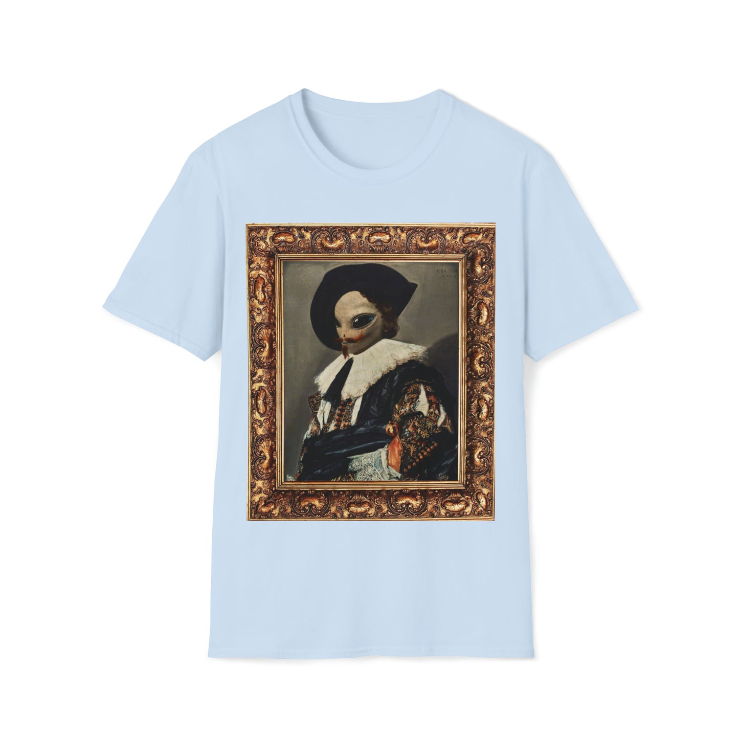 T "Laughing Cavalien" Classic Art Masters Unisex Softstyle T-Shirt