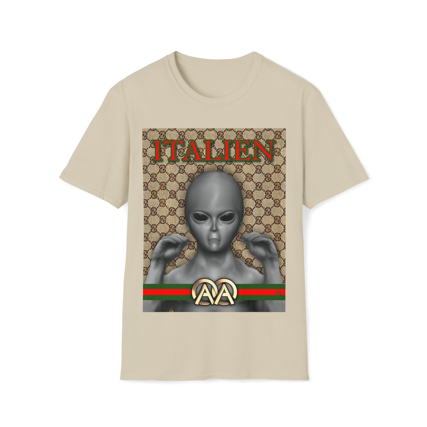 T ITALIEN Designer Unisex Softstyle T-Shirt