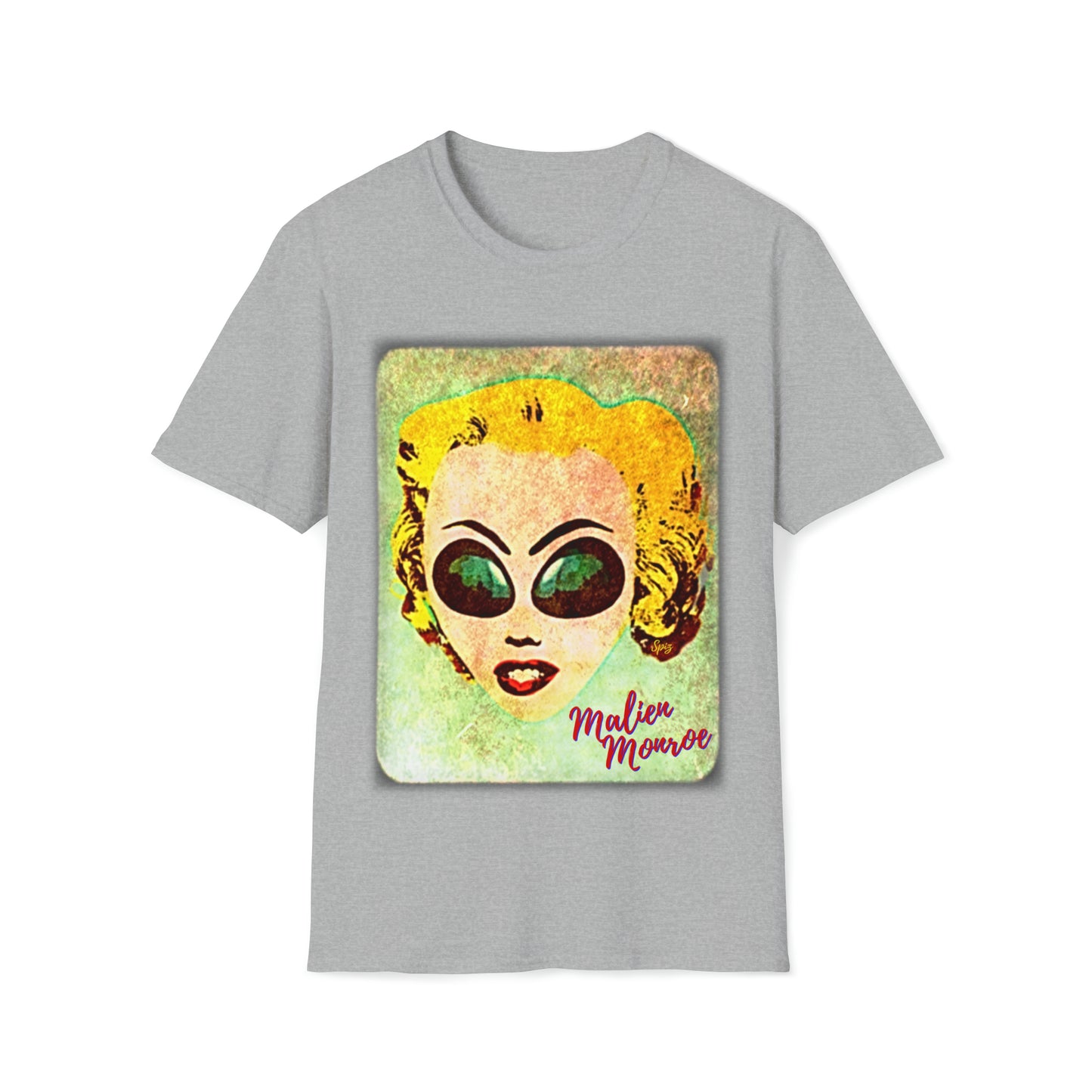 T 'Malien Monroe' POP ART #3 Unisex Softstyle T-Shirt