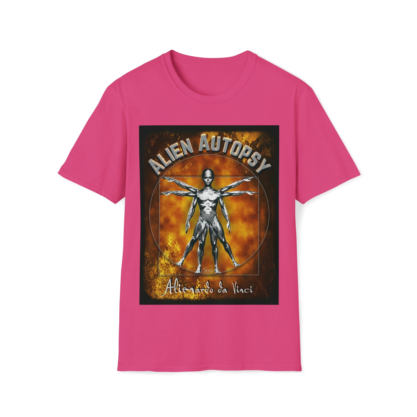 T "Alienardo da Vinci" #1 Unisex Softstyle T-Shirt