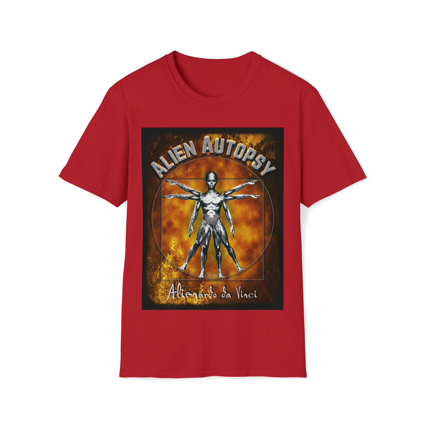 T "Alienardo da Vinci" #1 Unisex Softstyle T-Shirt