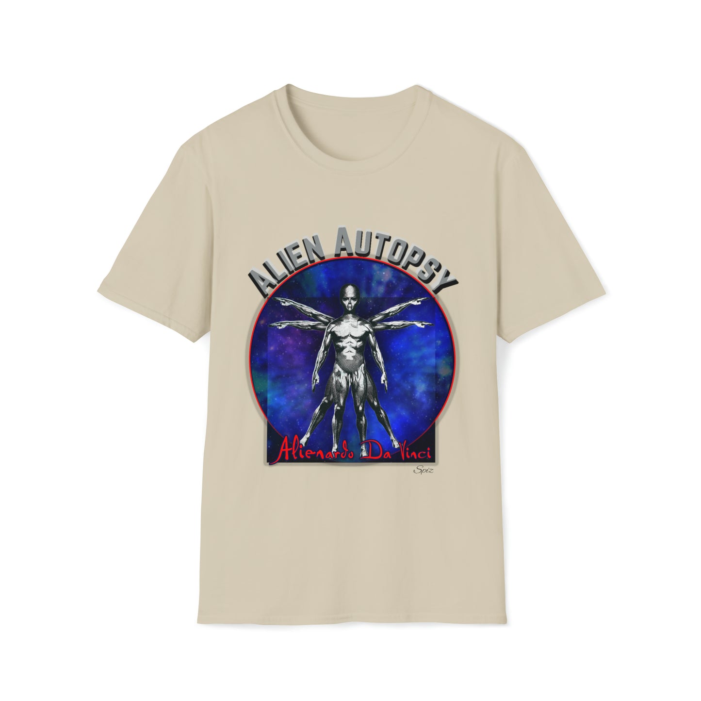 T "Alienardo da Vinci" #3 Unisex Softstyle T-Shirt