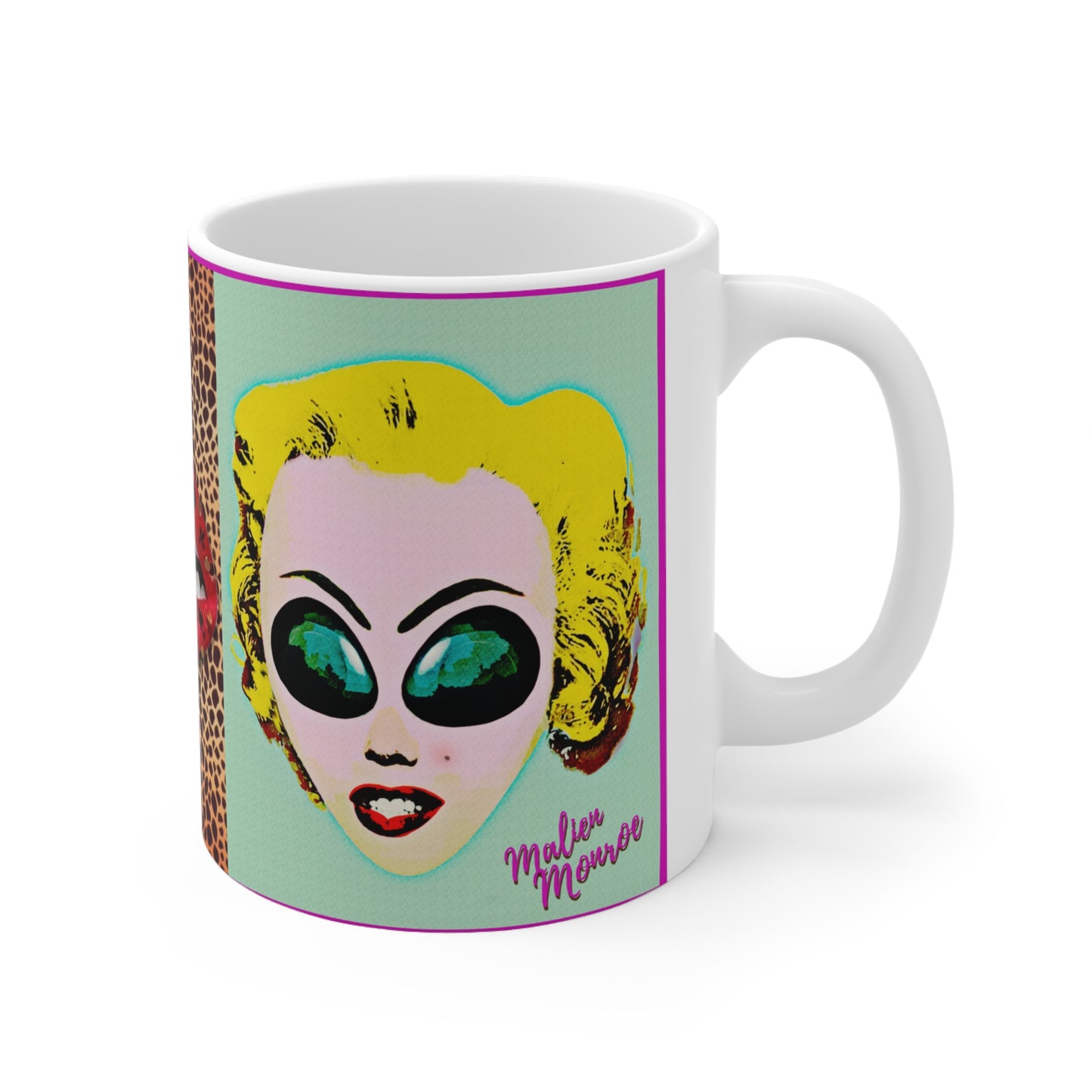 MUG: Malien Monroe Pop-Art #2 Ceramic Mug 11oz