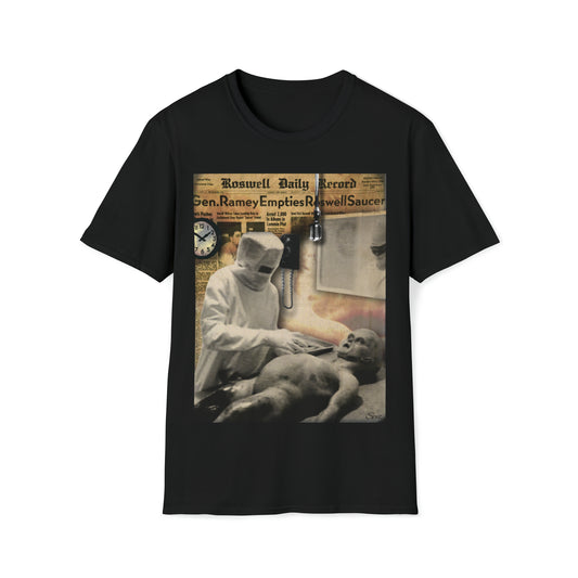 T "Alien Inspection"  Alien Autopsy Unisex Softstyle T-Shirt