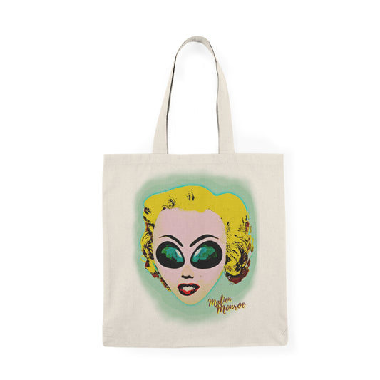 B 'Malien Monroe' POP ART Natural Tote Bag