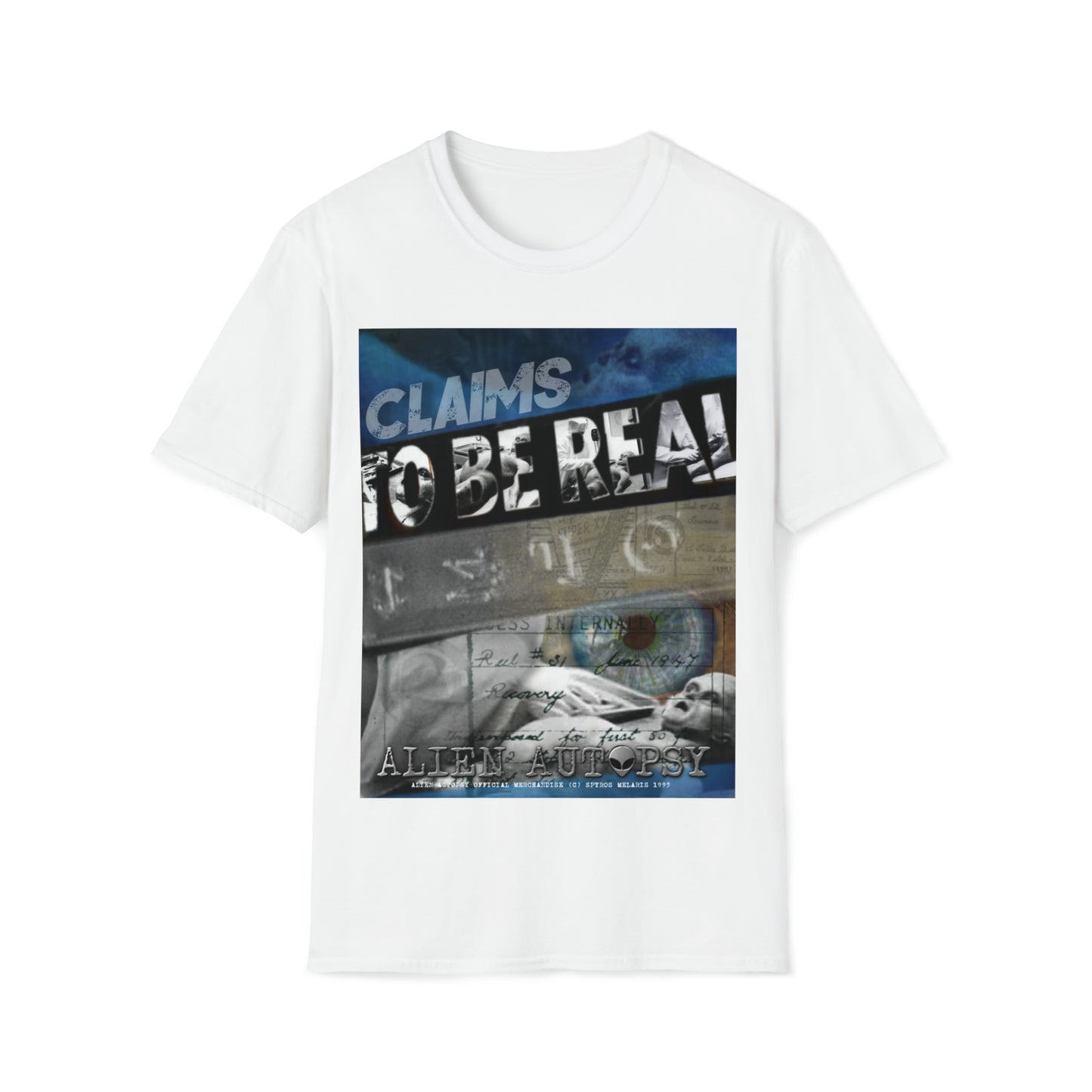 T "Claims To Be Real" Unisex Softstyle T-Shirt