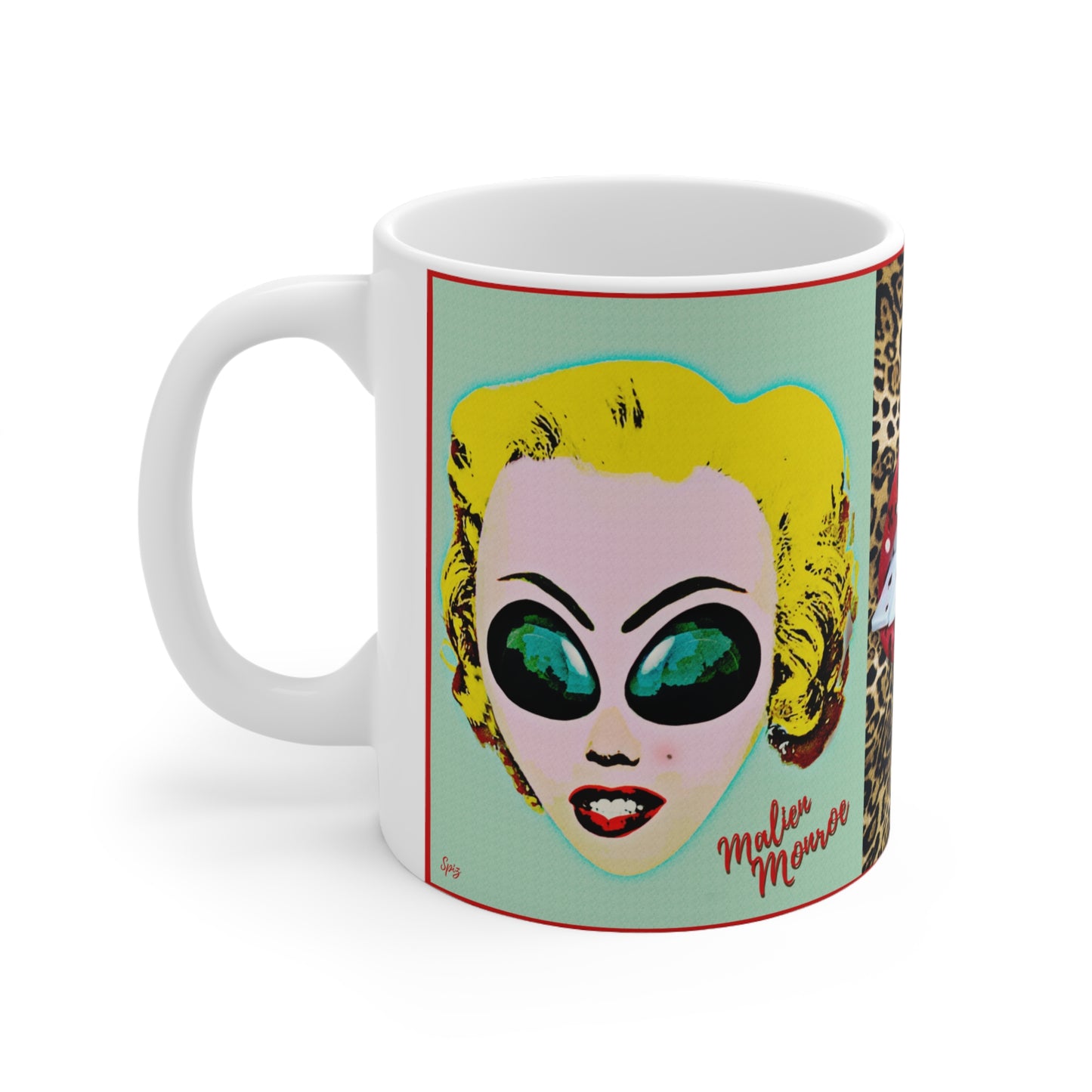 MUG: Malien Monroe Pop-Art #6 Ceramic Mug 11oz