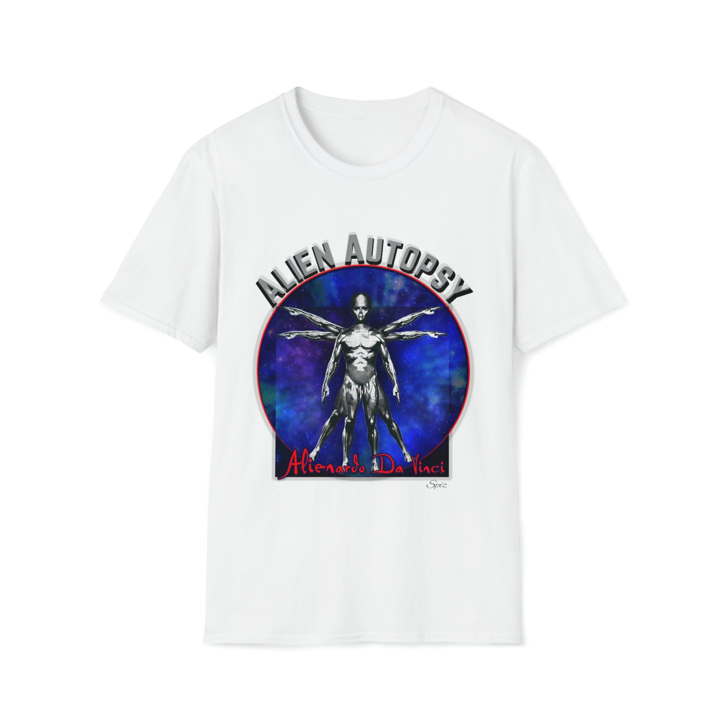 T "Alienardo da Vinci" #3 Unisex Softstyle T-Shirt