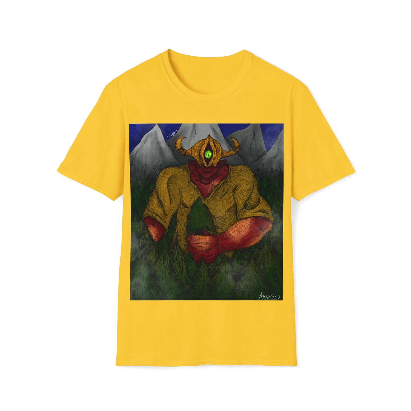 TJ "OXYN" by Jordan (Joey) Watts.  Unisex Softstyle T-Shirt