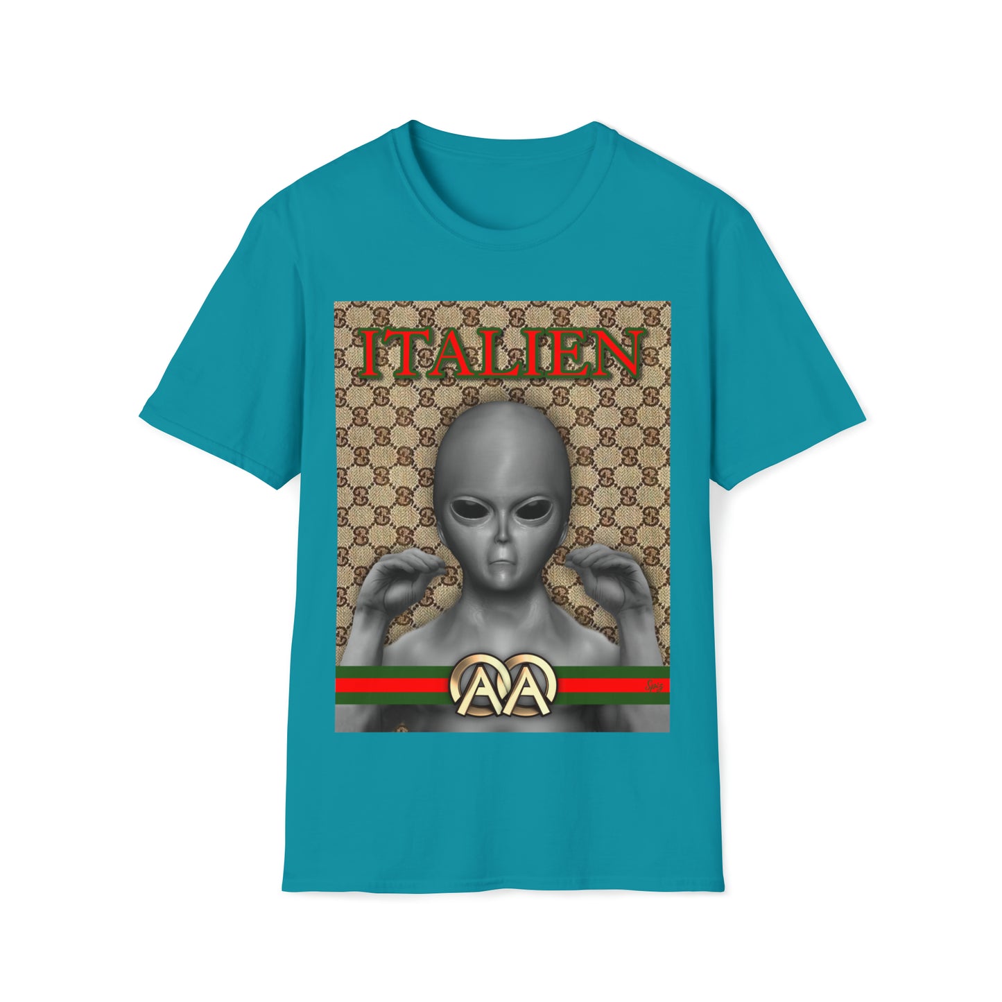 T ITALIEN Designer Unisex Softstyle T-Shirt