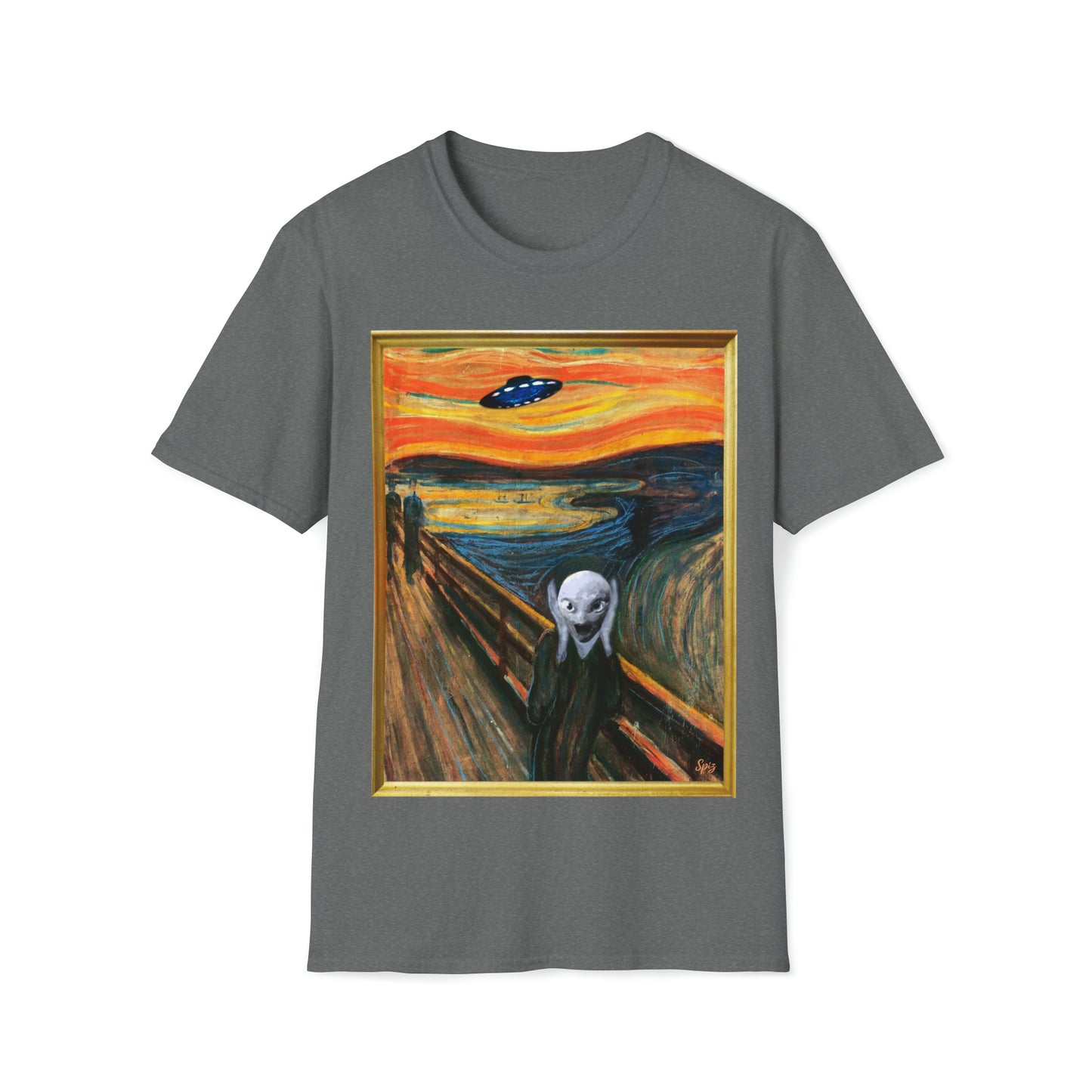 T "I Scream You Scream" Classic Art Masters Unisex Softstyle T-Shirt