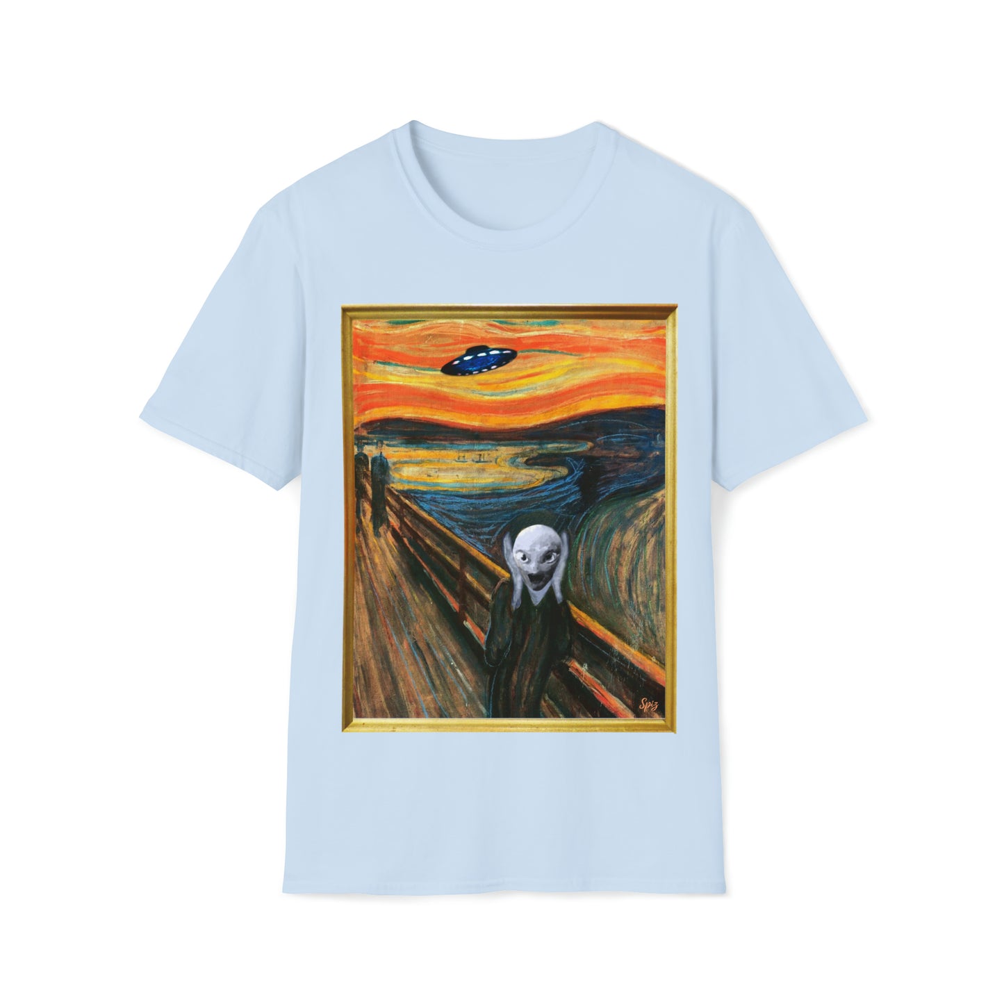 T "I Scream You Scream" Classic Art Masters Unisex Softstyle T-Shirt