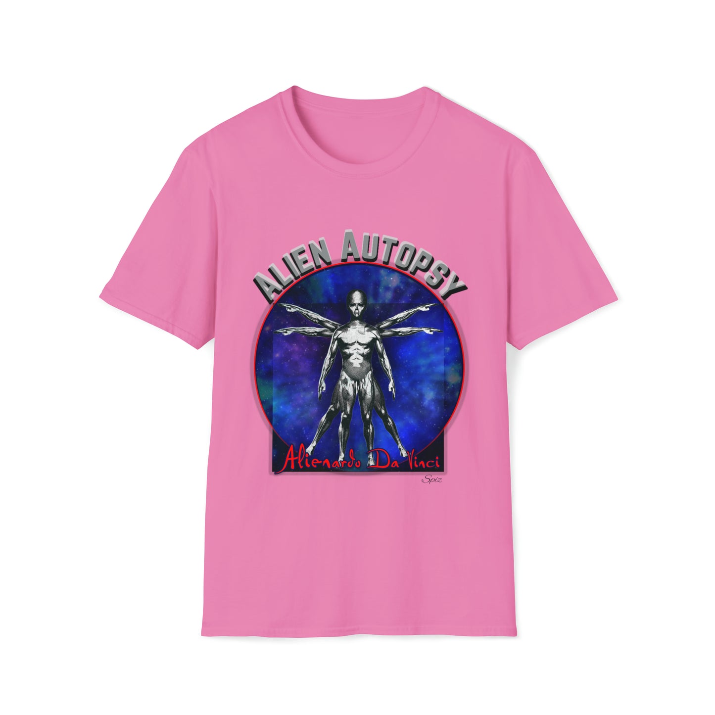 T "Alienardo da Vinci" #3 Unisex Softstyle T-Shirt