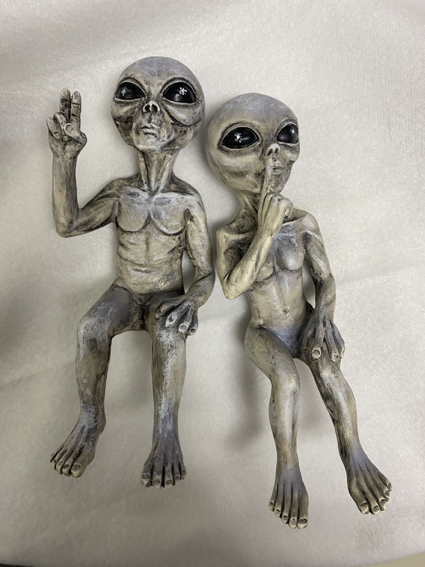 SC Alien Resin Ornaments Fun Indoor/Outdoor Garden Statues