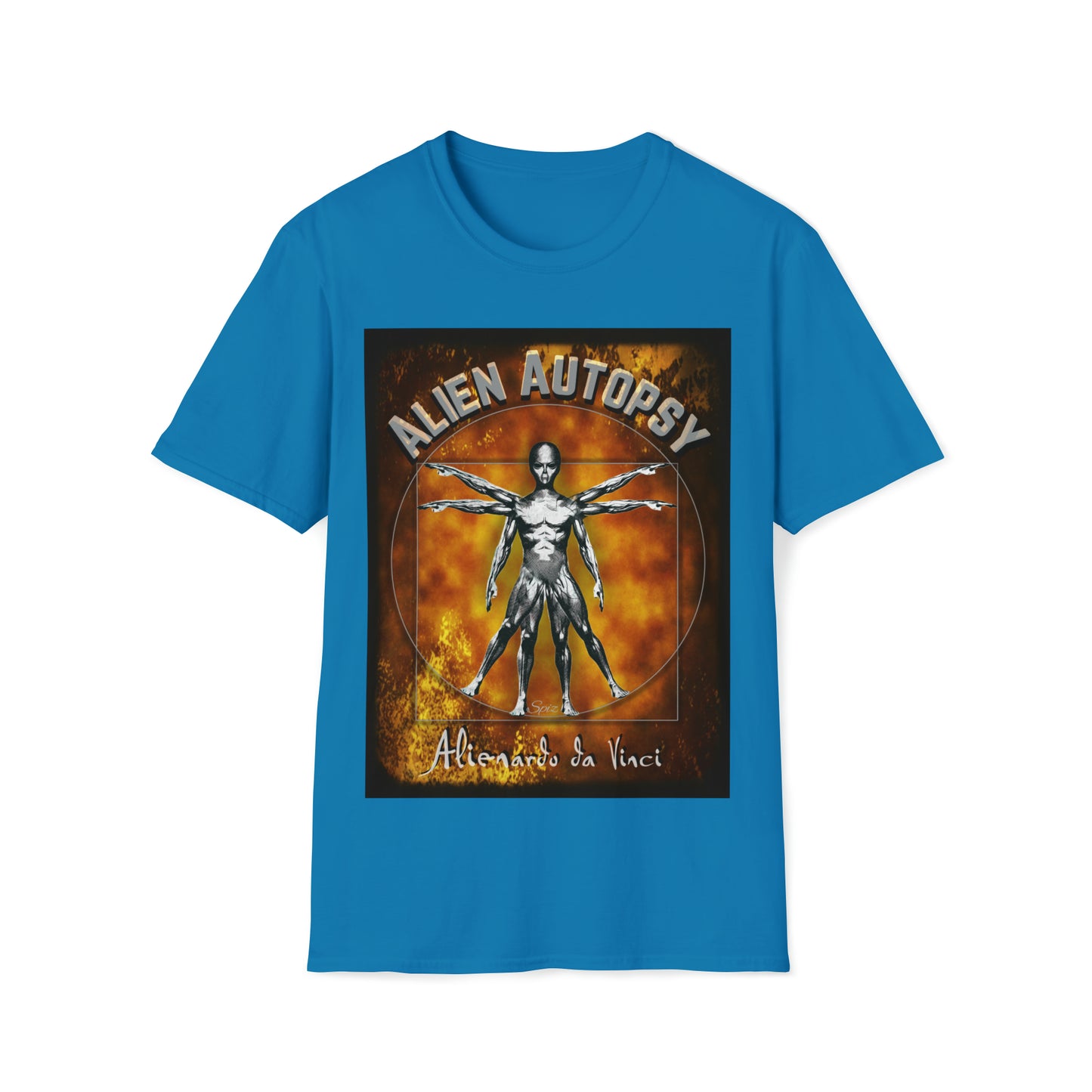 T "Alienardo da Vinci" #1 Unisex Softstyle T-Shirt