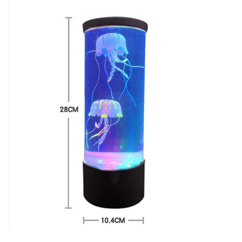 L Alien Jellyfish Fantasy LED  Lamp, Colour Changing Jellyfish Tank Aquarium Led Lamp Relaxing Mood Night Light