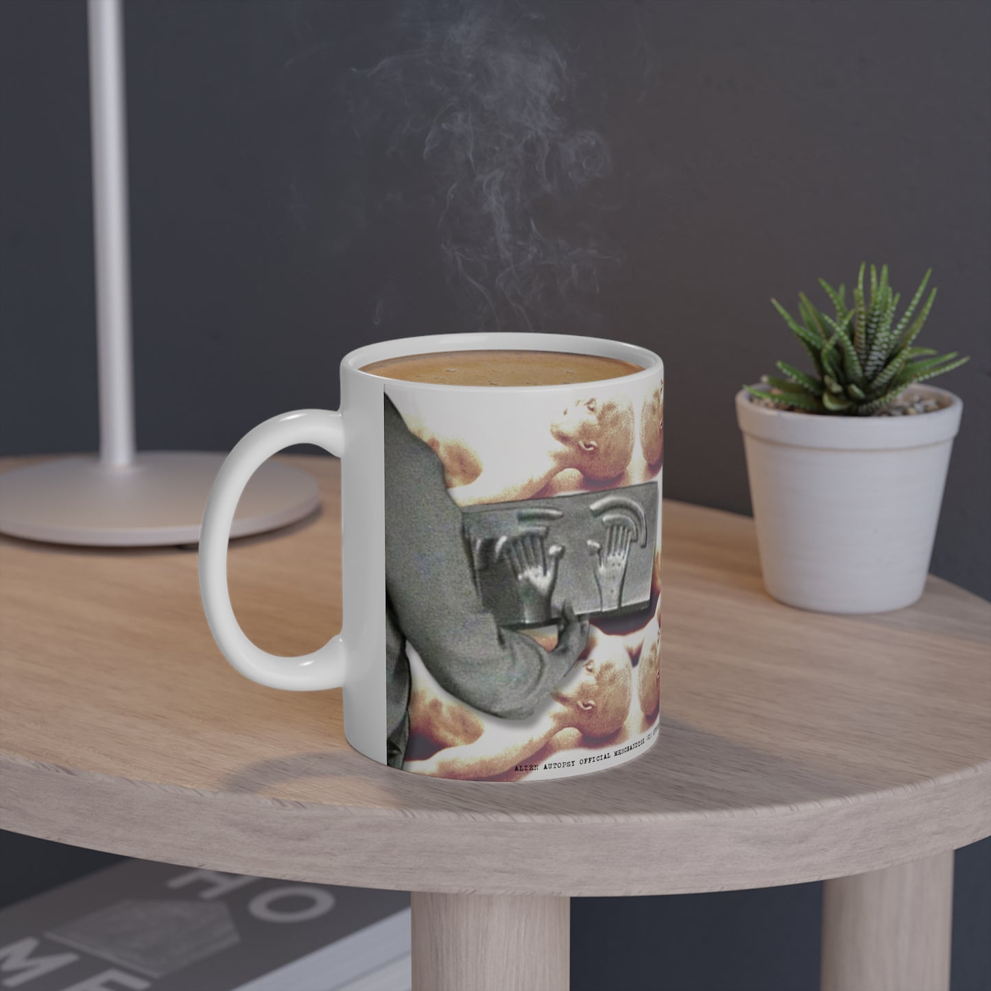 MUG: "Alien Autopsy" White Mug, 11oz