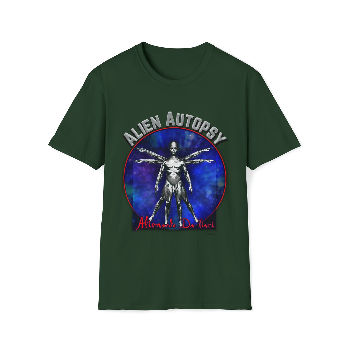 T "Alienardo da Vinci" #3 Unisex Softstyle T-Shirt