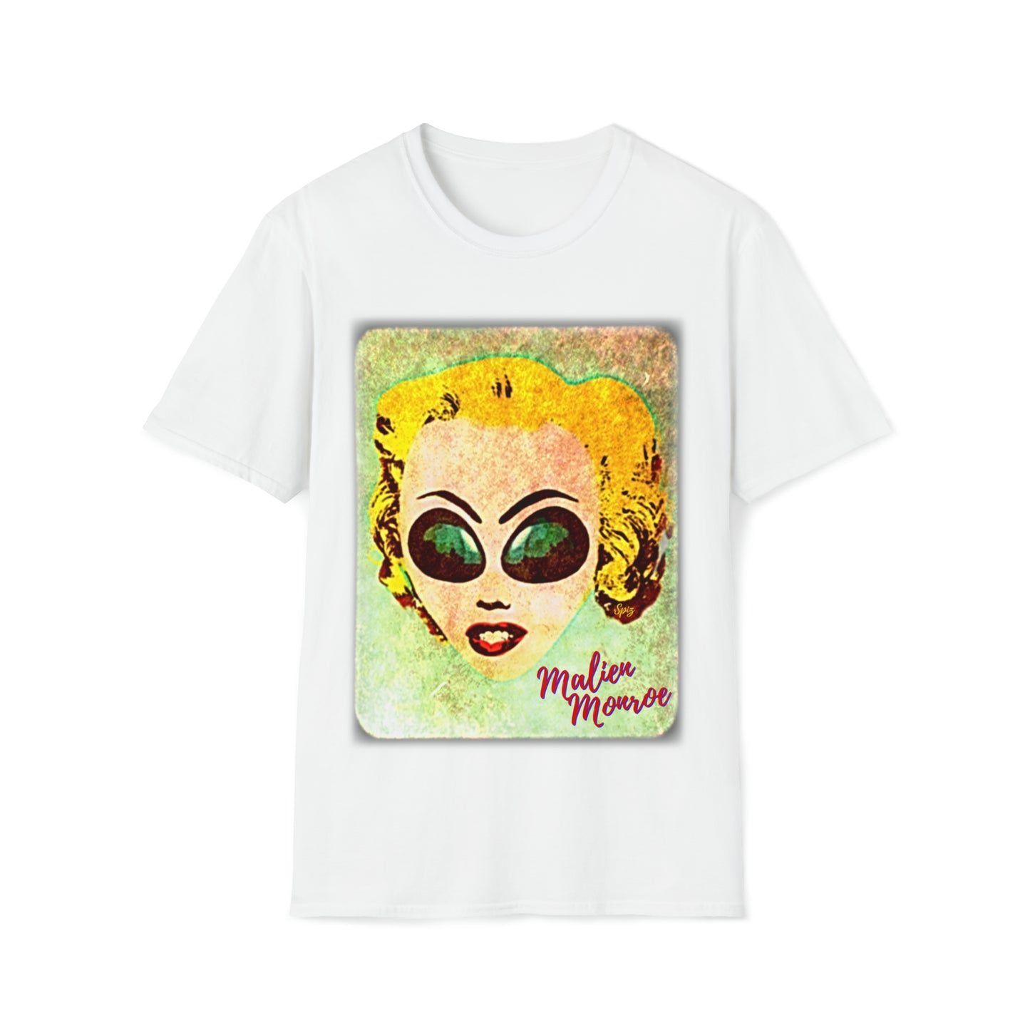 T 'Malien Monroe' POP ART #3 Unisex Softstyle T-Shirt