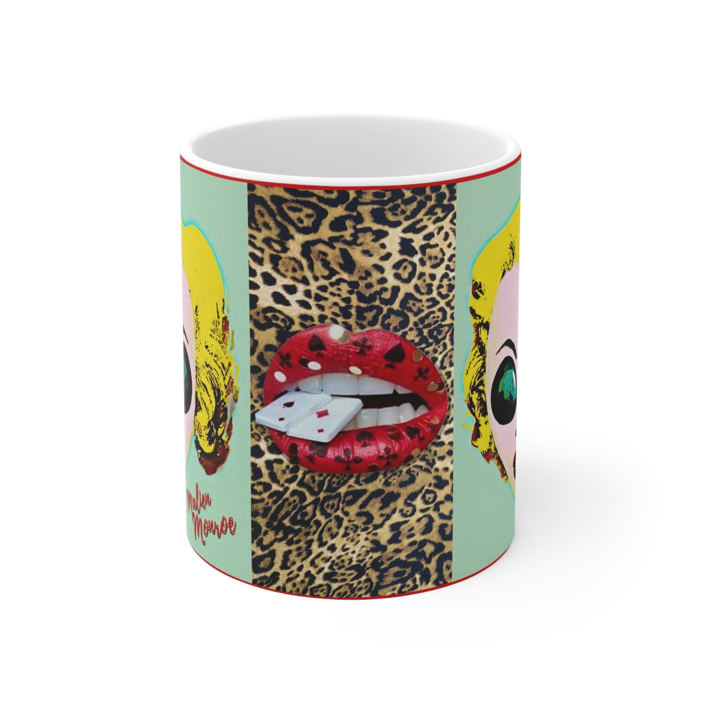 MUG: Malien Monroe Pop-Art #6 Ceramic Mug 11oz