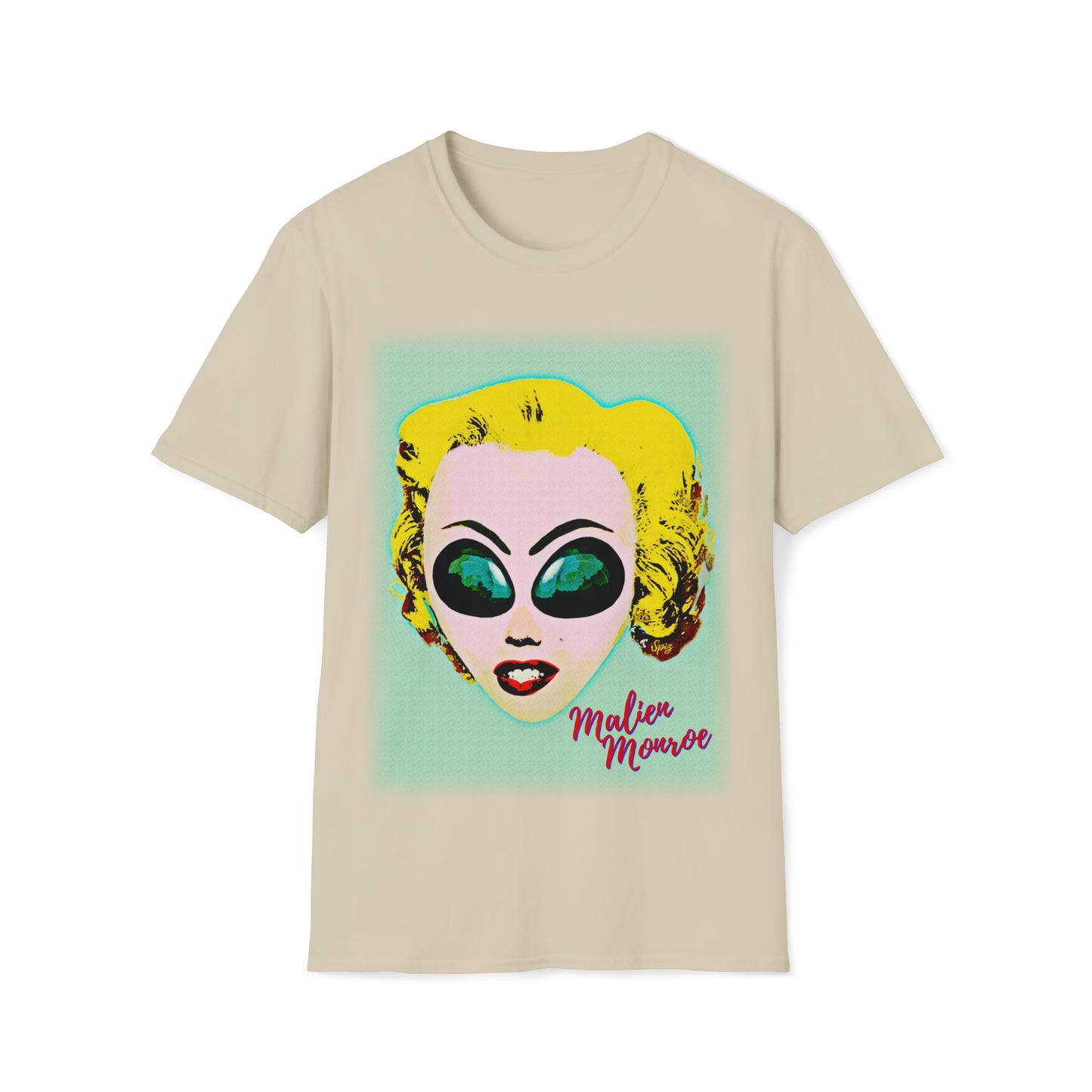 T 'Malien Monroe' POP ART #2 Unisex Softstyle T-Shirt