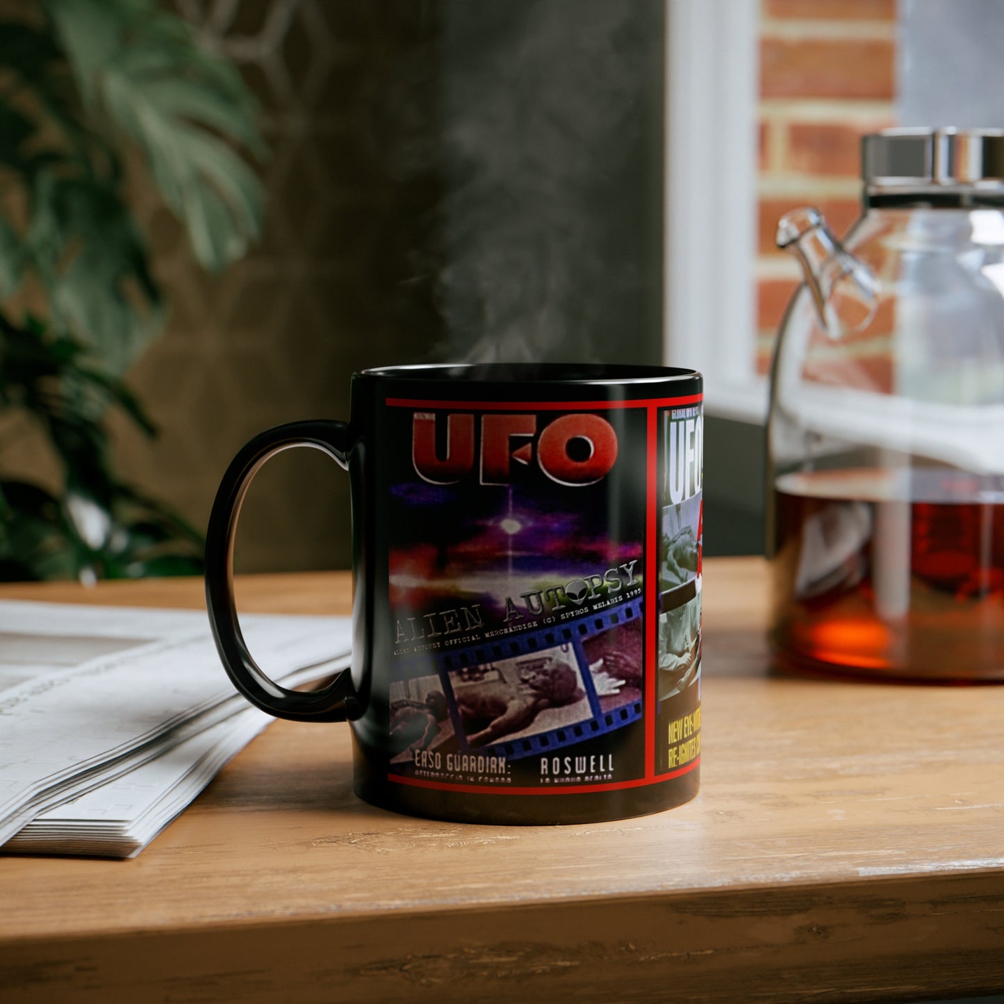 MUG: Alien Autopsy UFO Magazine Covers