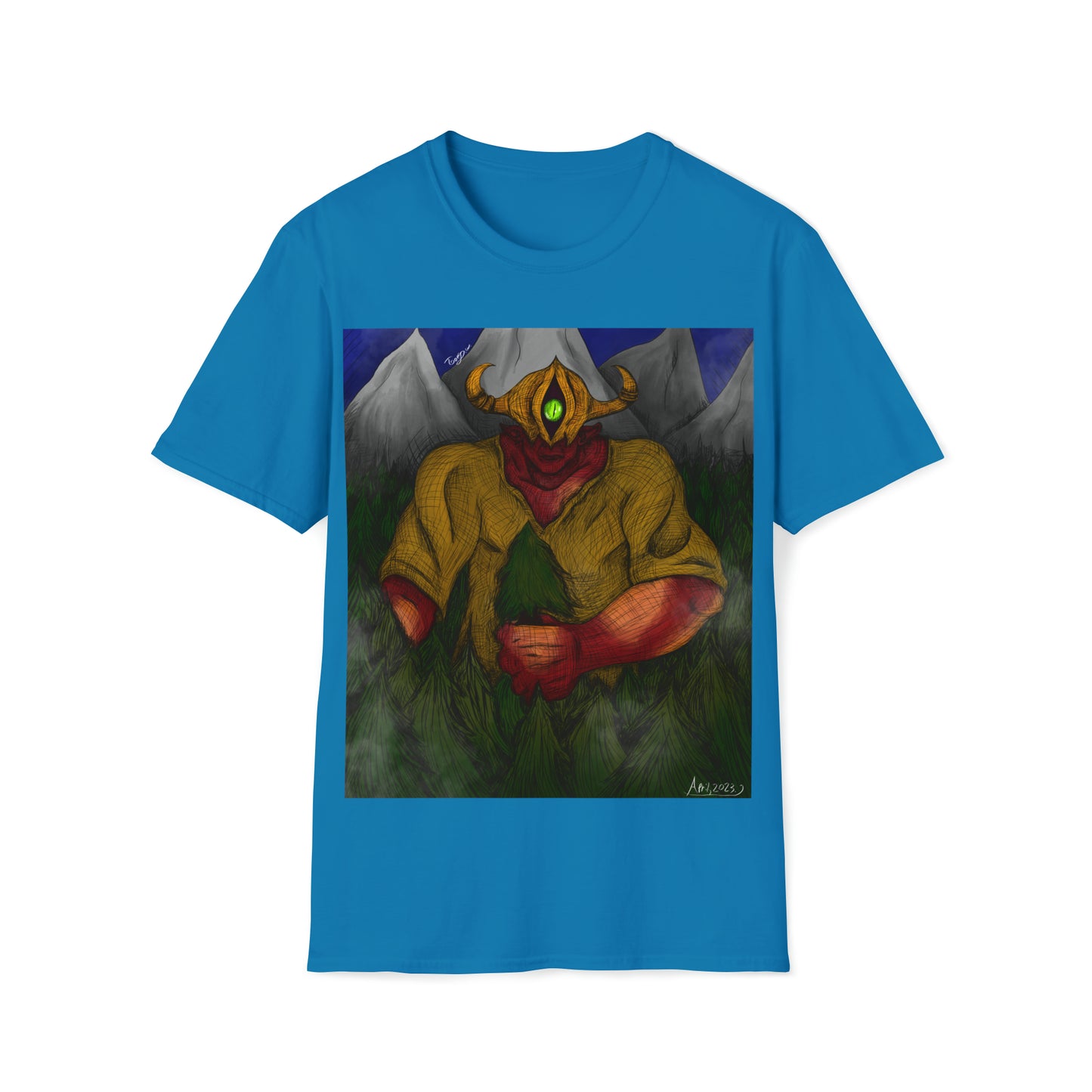 TJ "OXYN" by Jordan (Joey) Watts.  Unisex Softstyle T-Shirt