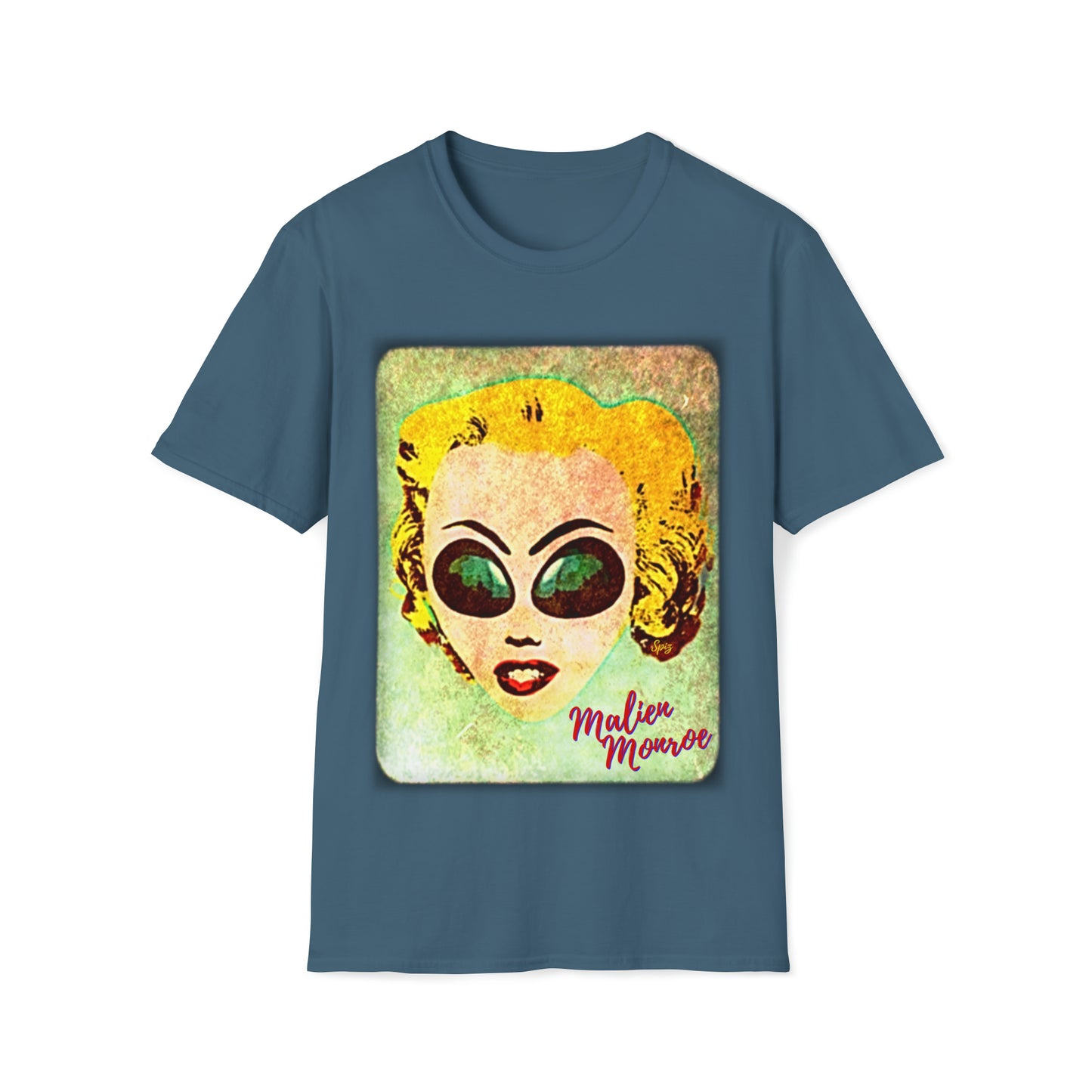 T 'Malien Monroe' POP ART #3 Unisex Softstyle T-Shirt