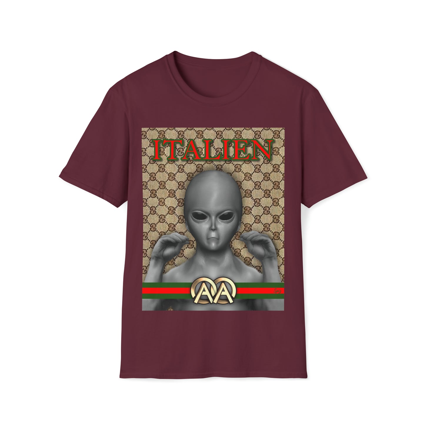 T ITALIEN Designer Unisex Softstyle T-Shirt