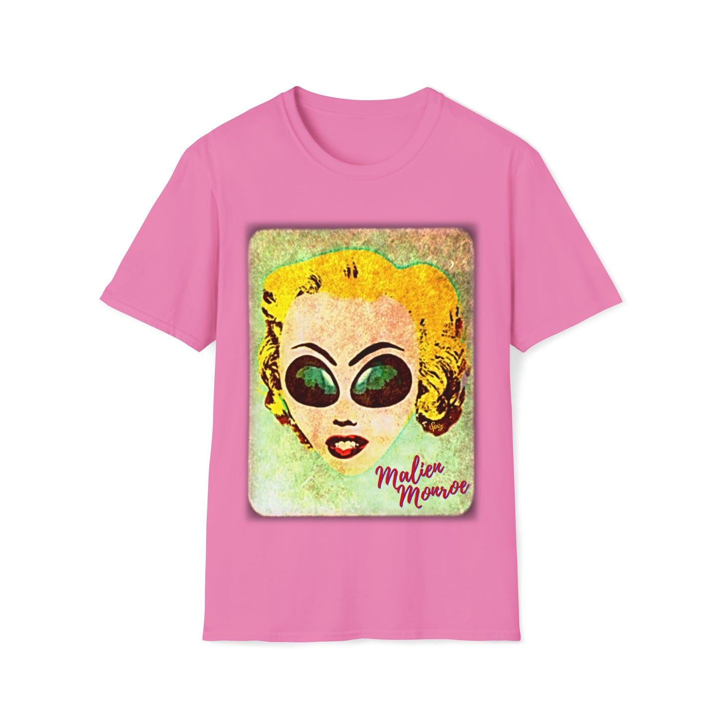 T 'Malien Monroe' POP ART #3 Unisex Softstyle T-Shirt