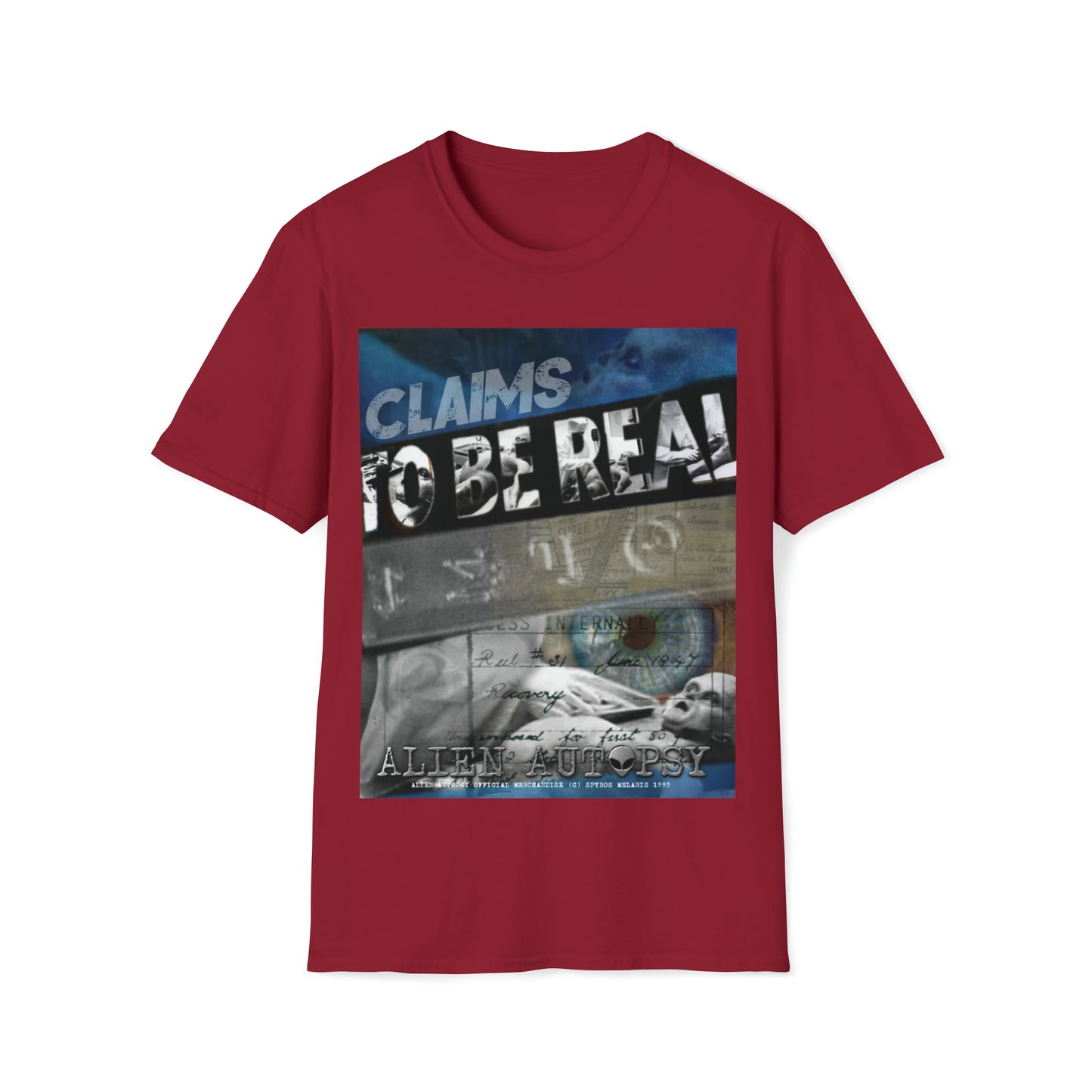 T "Claims To Be Real" Unisex Softstyle T-Shirt