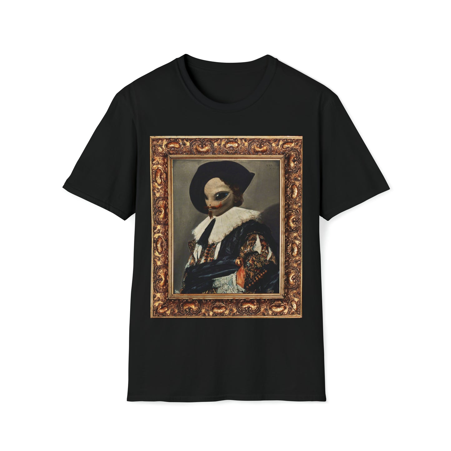 T "Laughing Cavalien" Classic Art Masters Unisex Softstyle T-Shirt