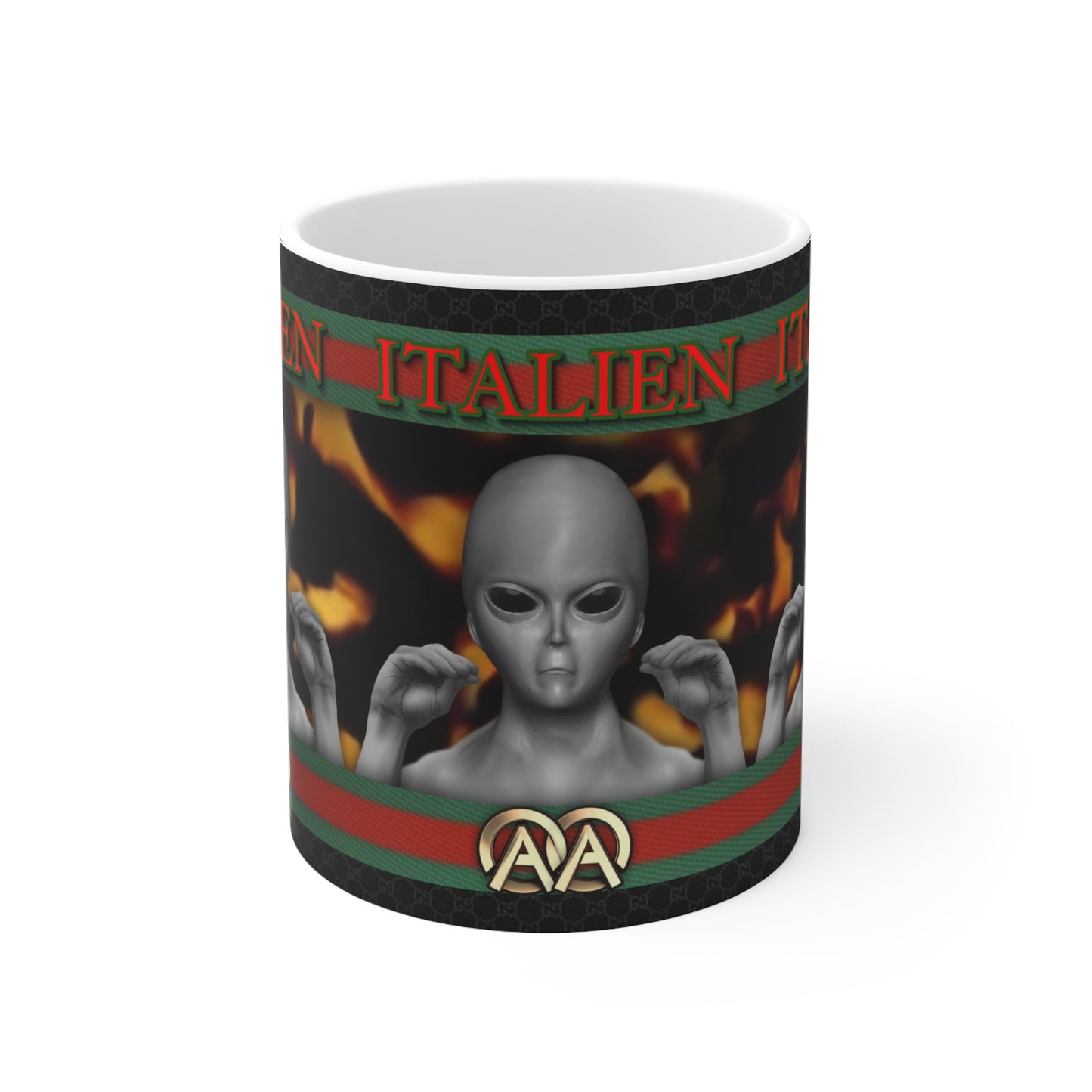 MUG: ITALIEN Designer #2 Ceramic Mug 11oz