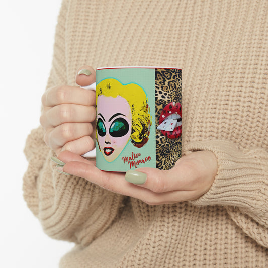 MUG: Malien Monroe Pop-Art #6 Ceramic Mug 11oz